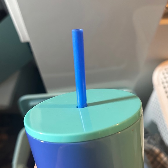 STARBUCKS Teal and Purple Ombre Stainless Cold Cup Gently Used - Picture 4 of 4